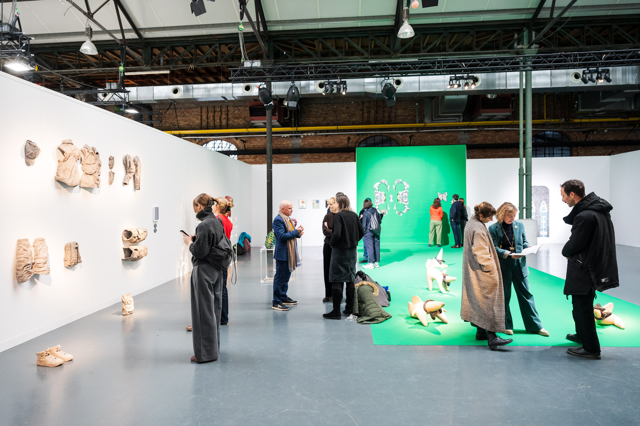 Green installation at Ceramic Brussels
