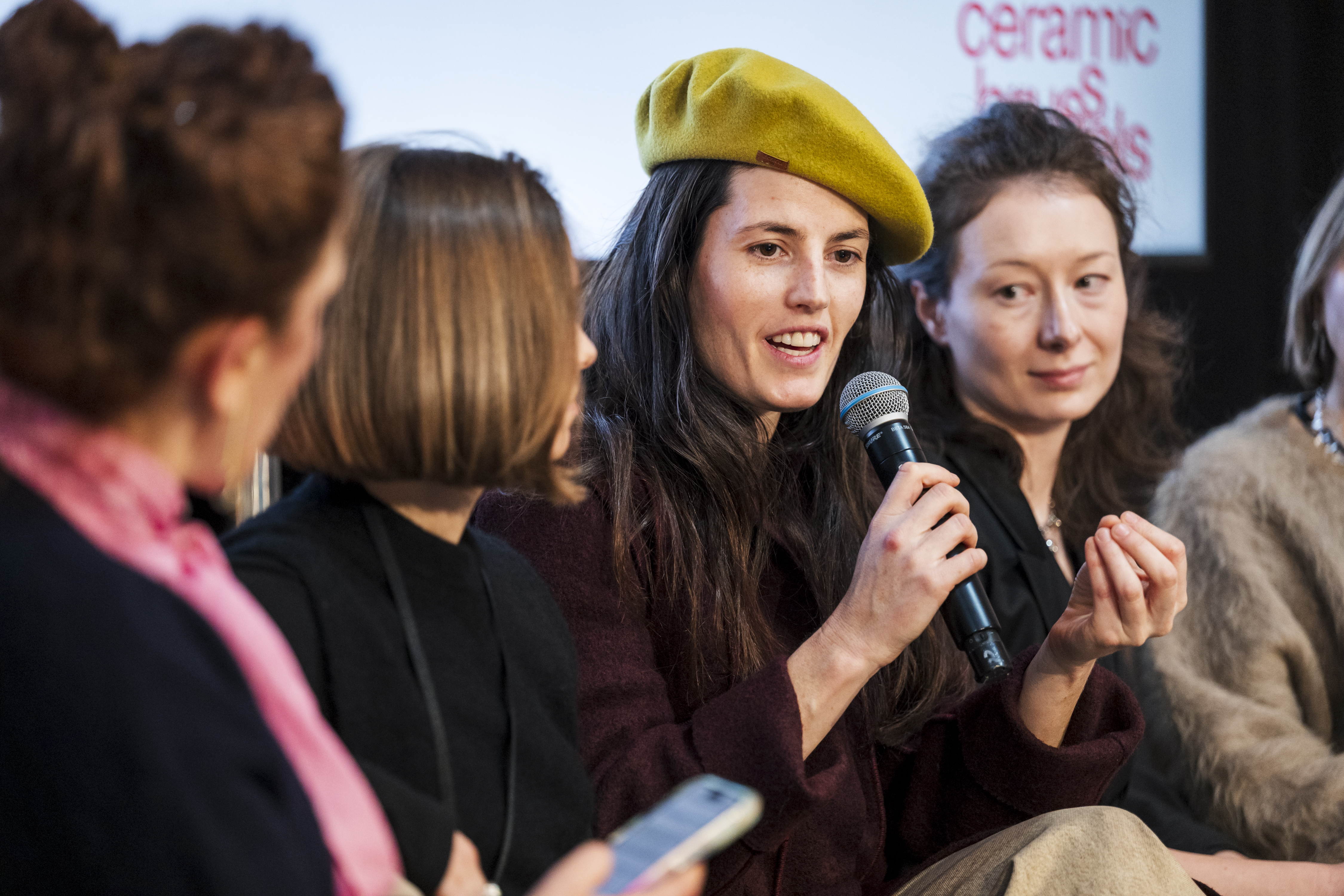 Panel discussion at Ceramic Brussels