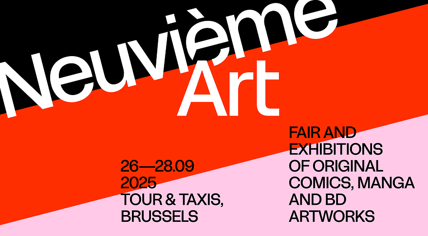 Neuvième Art visual identity poster