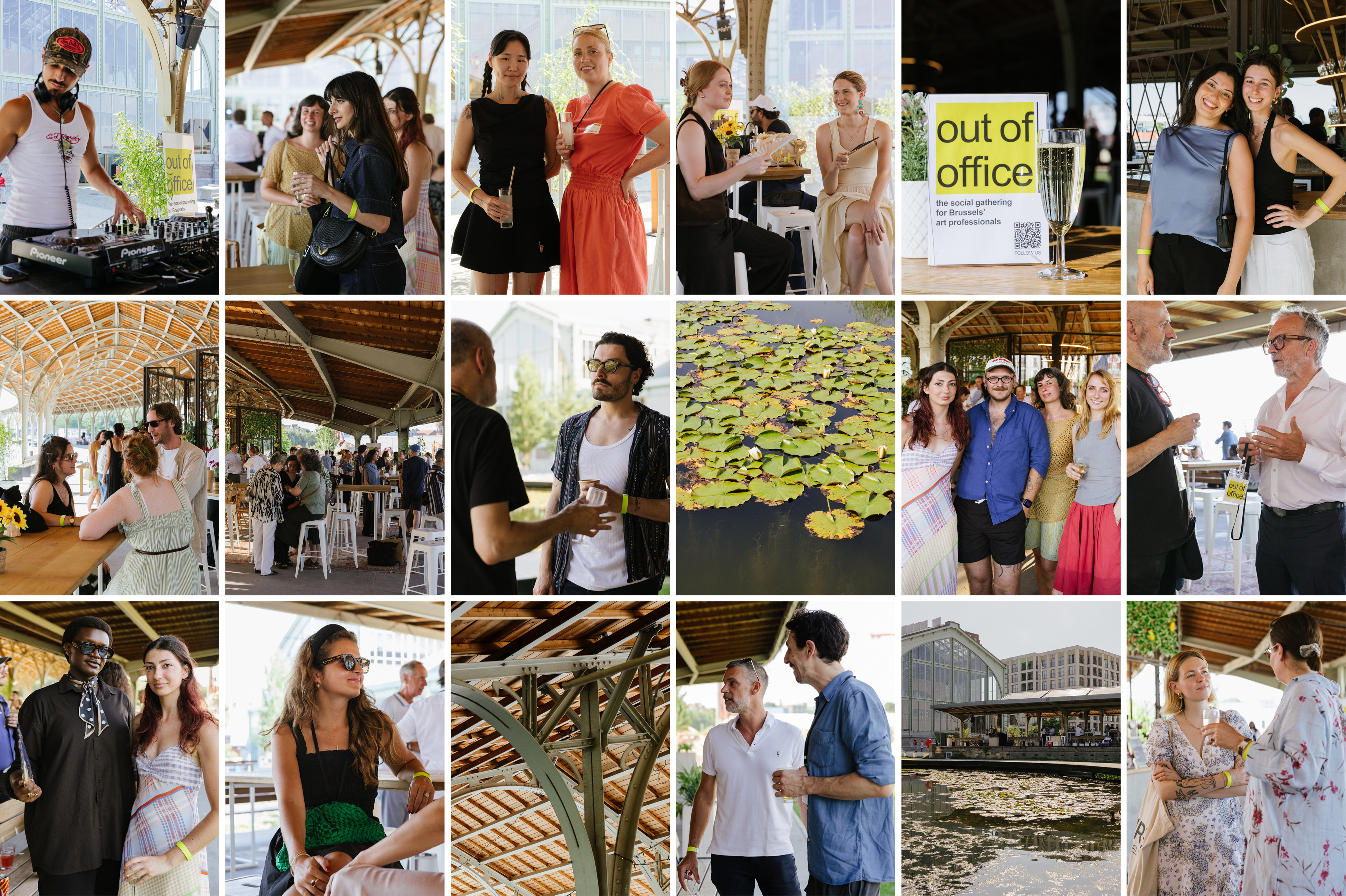 Out of Office event photo collage